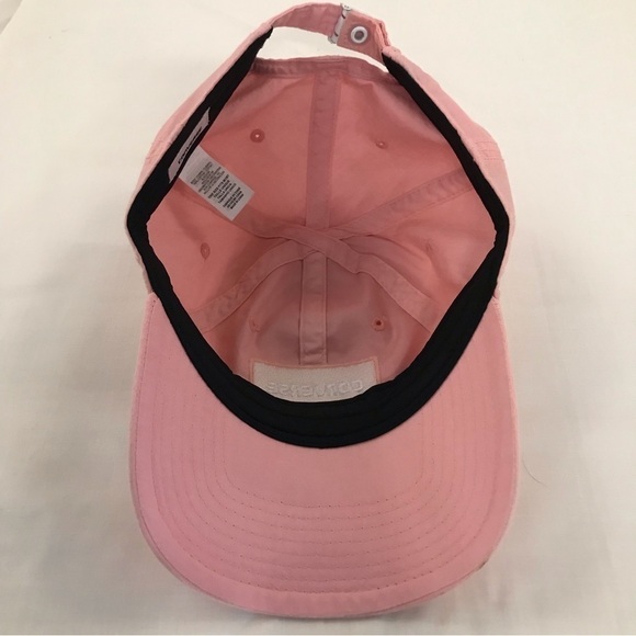 Converse Woman's Pink Adjustable Clasp Ball Cap - Picture 5 of 14
